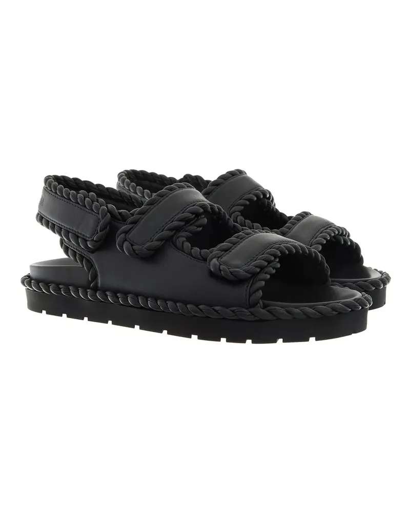 Bottega Veneta Sandalen Flat Sandal grau Grau