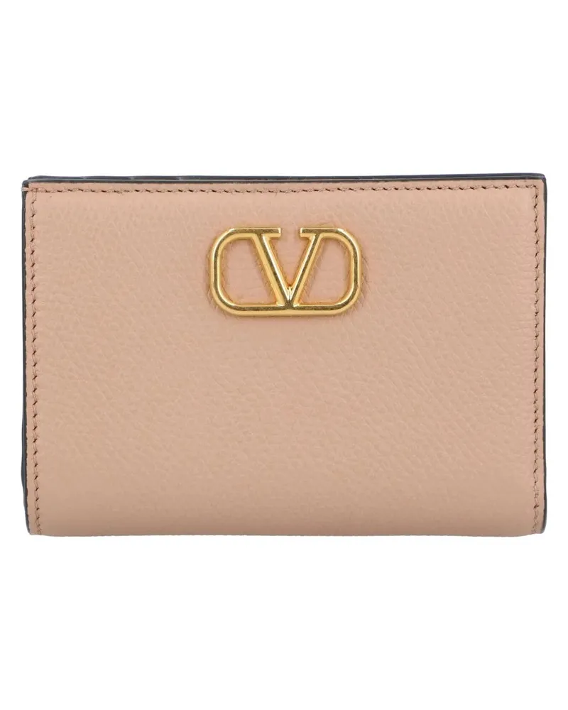 Valentino Garavani Portemonnaie `Vlogo Signature` Flap French Wallet pink Rosa