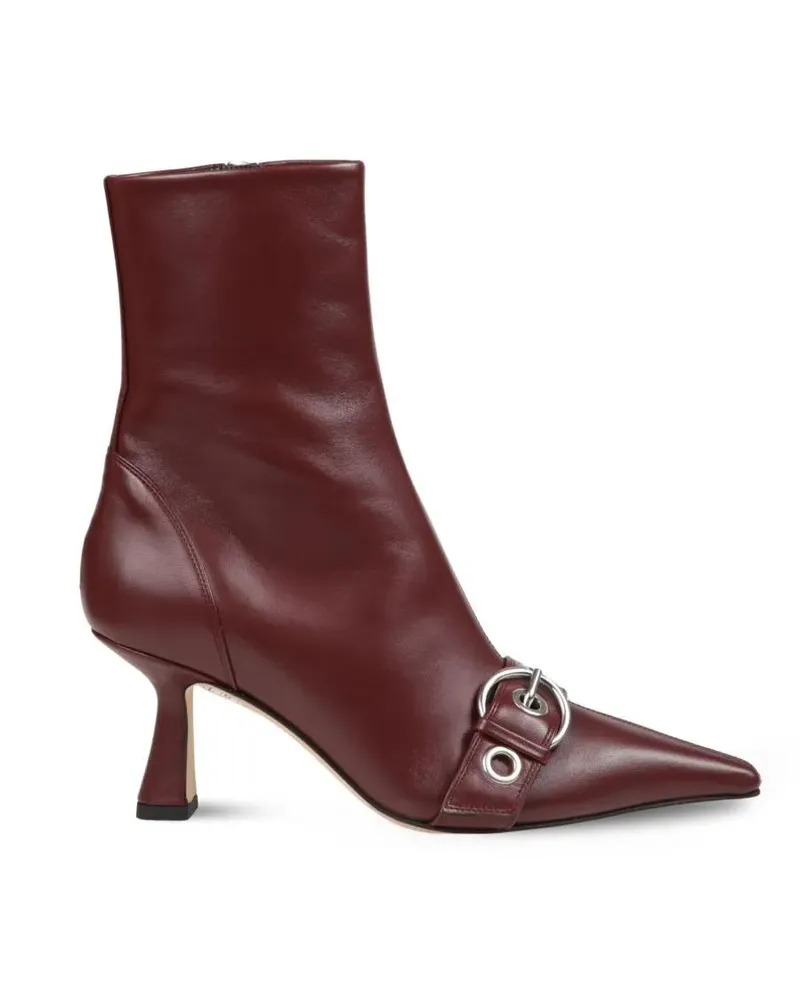 aeyde Stiefel Halima Eyelet Pointed Boots rot Rot