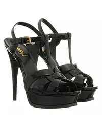 Saint Laurent Sandalen & Sandaletten Tribute Plateau Sandals Schwarz