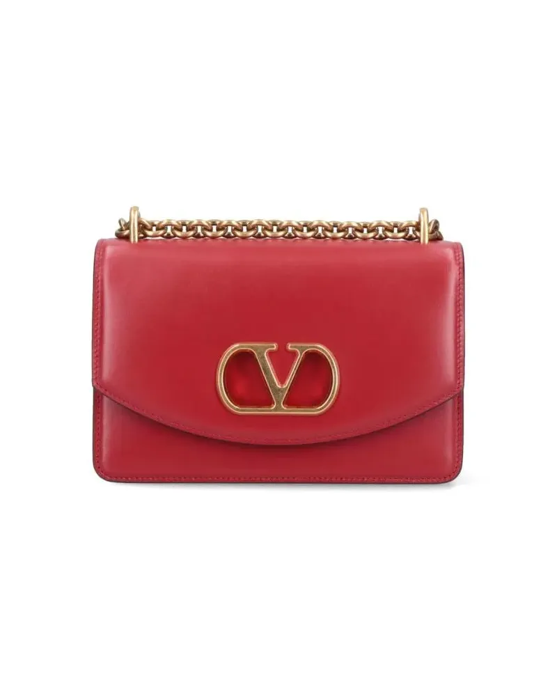 Valentino Garavani Hobo Bags "Vain" Shoulder Bag – Red rot Rot