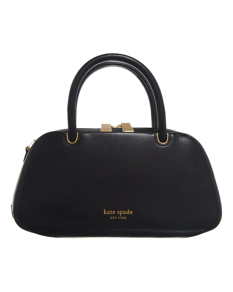 Kate Spade Crossbody Bags Grace Fine Grain Leather Mini East West Crossbody schwarz Schwarz