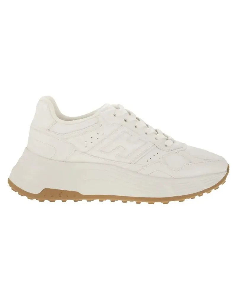 Hogan Low-Top Sneaker H669 - Hi-Fi Leather Trainers weiß Weiß
