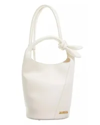 Jacquemus Beuteltasche Le Petit Tourni Creme