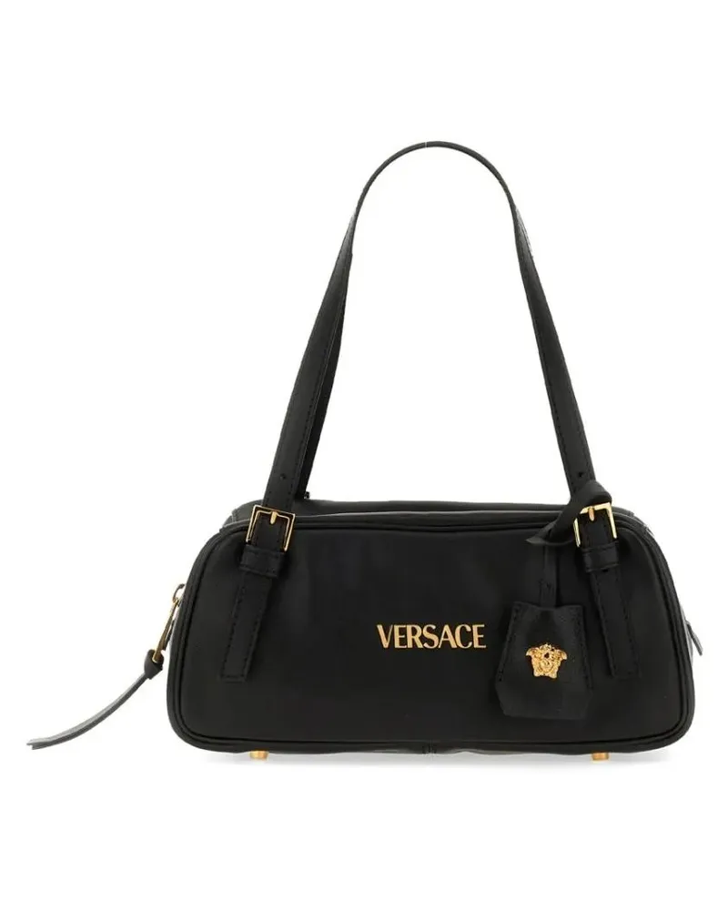 Versace Hobo Bags "Bowling Tag" Shoulder Bag schwarz Schwarz