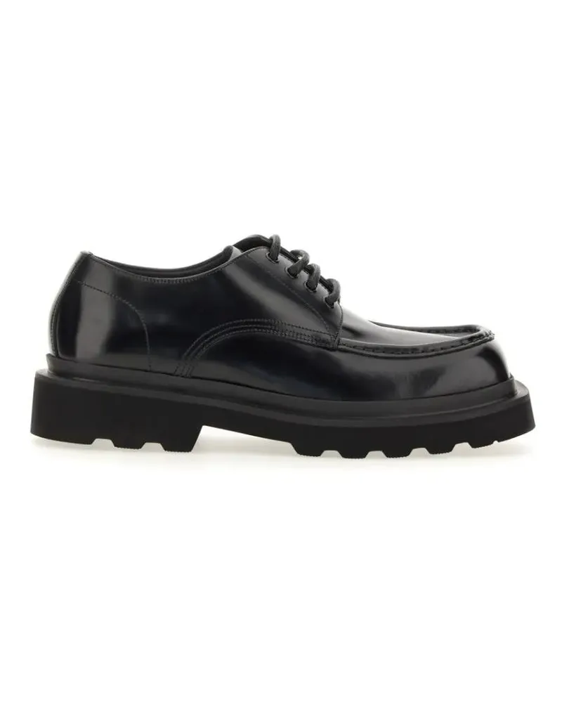 Dolce & Gabbana Derby Hi-Trekking schwarz Schwarz