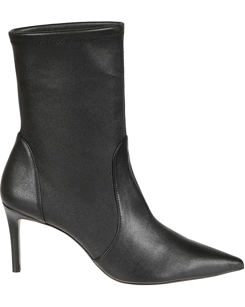 Stuart Weitzman Stiefel Stuart Power Bootie 75 Ankle Boots Black schwarz Schwarz