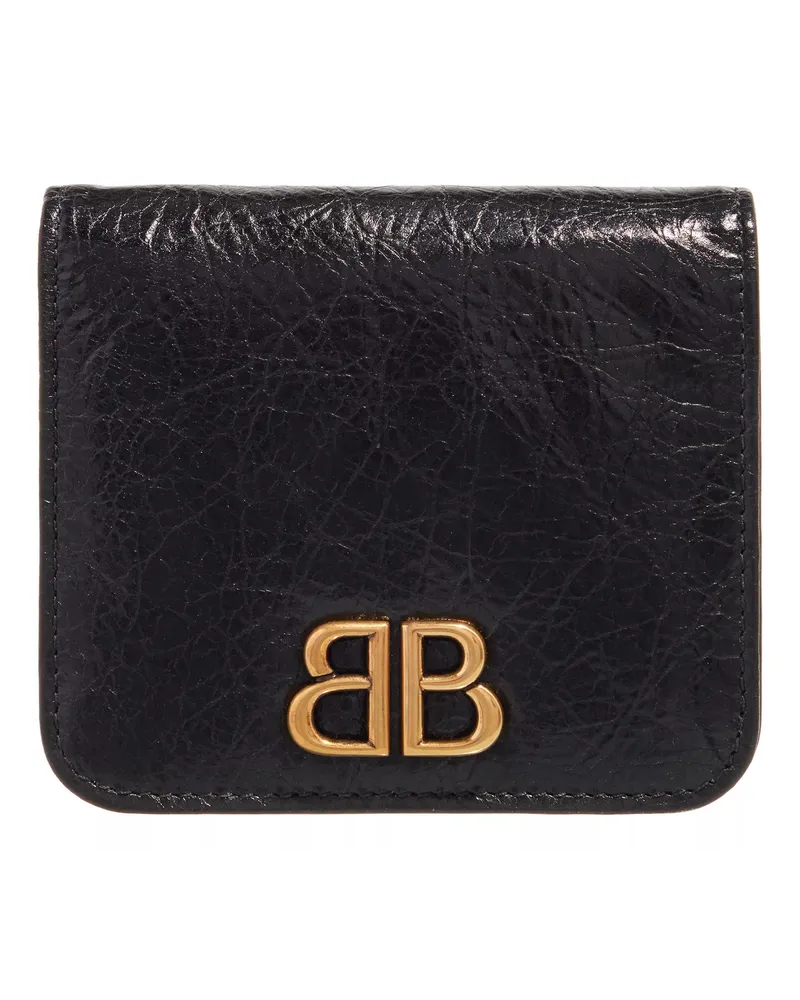 Balenciaga Portemonnaie Credit Card Holder Schwarz