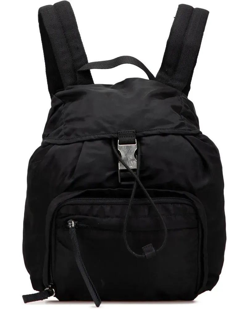 Prada Rucksäcke Tessuto Backpack schwarz Schwarz