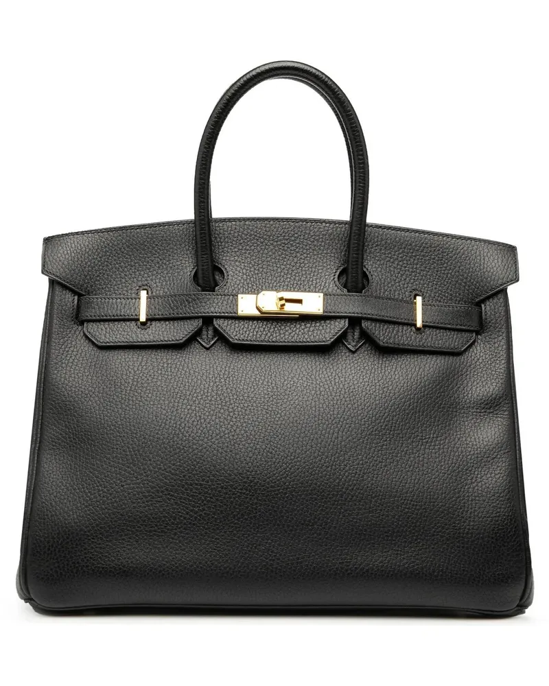 Hermès Crossbody Bags Ardennes Birkin Retourne 35 schwarz Schwarz