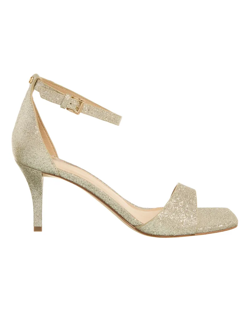 Michael Kors Sandaletten mit Absatz Jaida Heeled Sandal goldfarben 