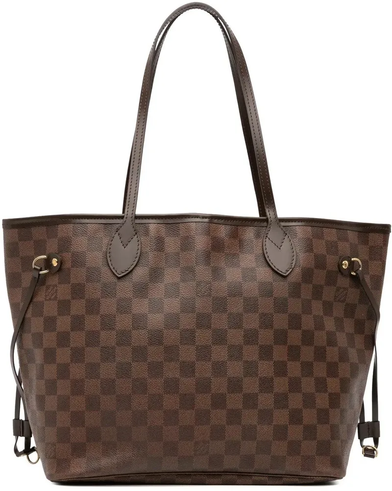 Louis Vuitton Shopper Damier Ebene Neverfull MM braun Braun