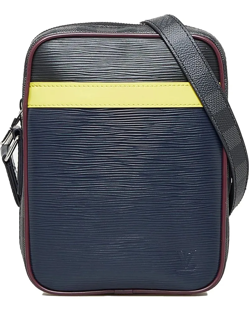 Louis Vuitton Hobo Bags 2019 Epi Damier Graphite Danube Slim schwarz Schwarz