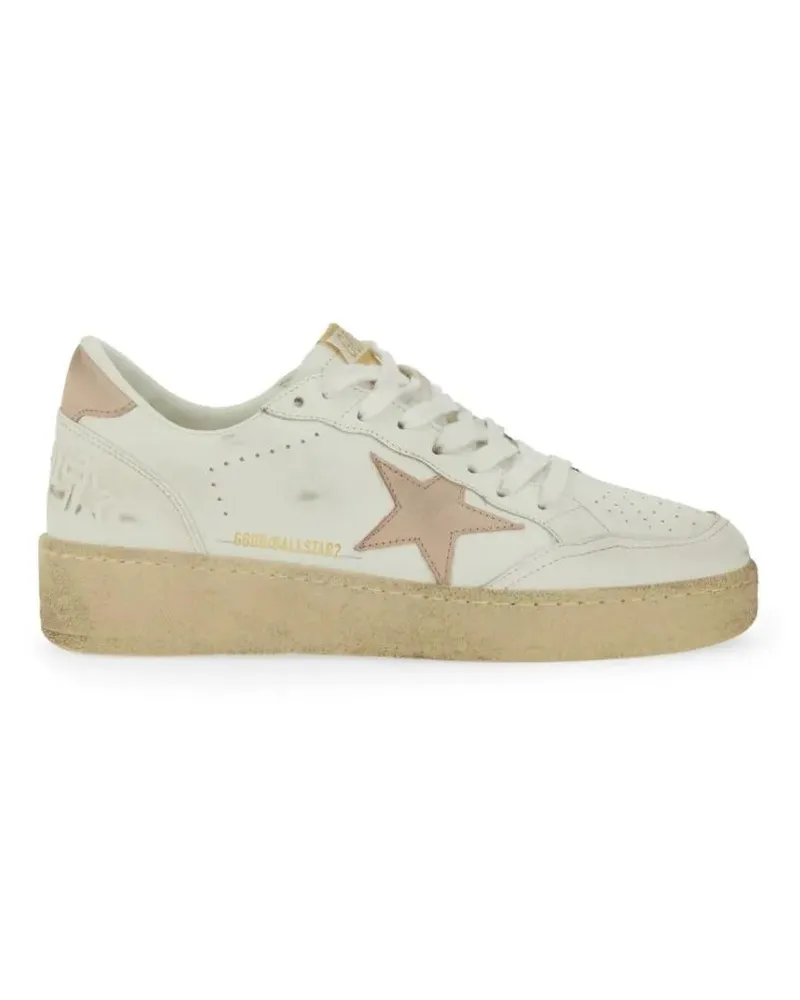 Golden Goose Low-Top Sneaker Ballstar Sneaker weiß Weiß