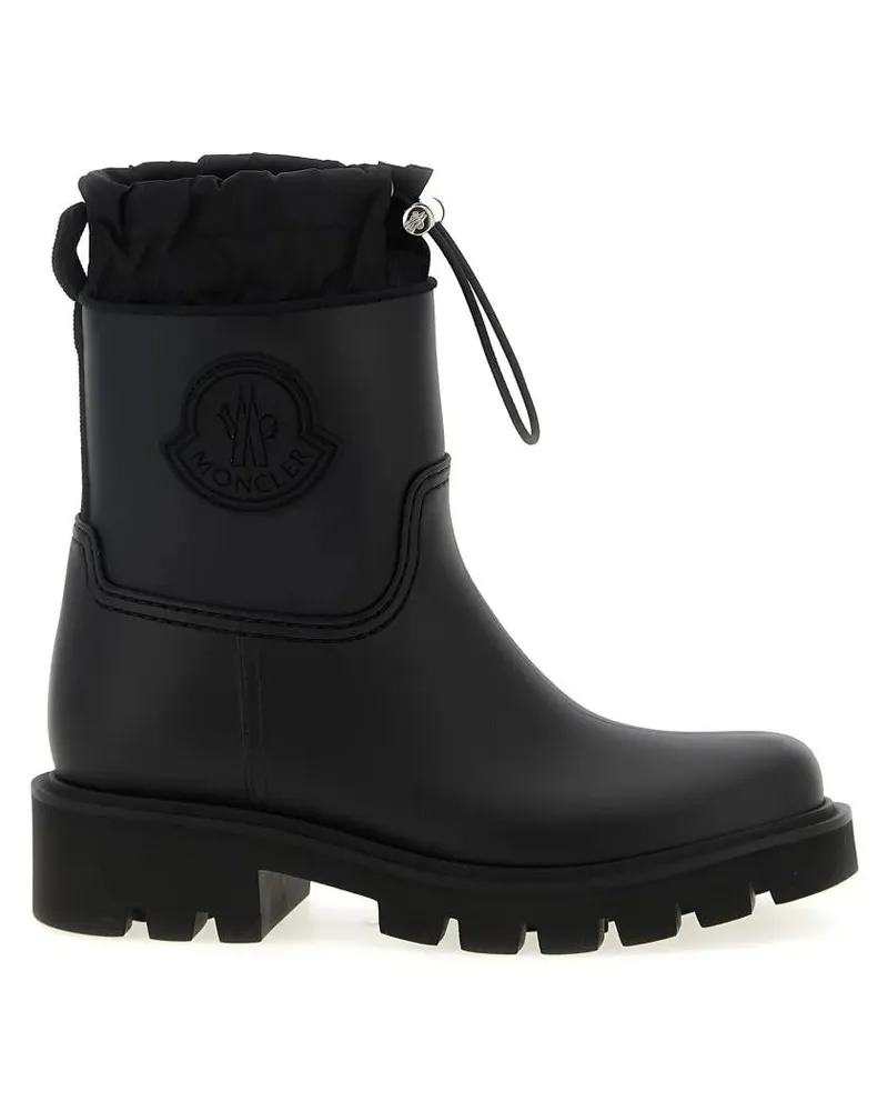 Moncler Stiefel Kickstream' Rain Boots schwarz Schwarz