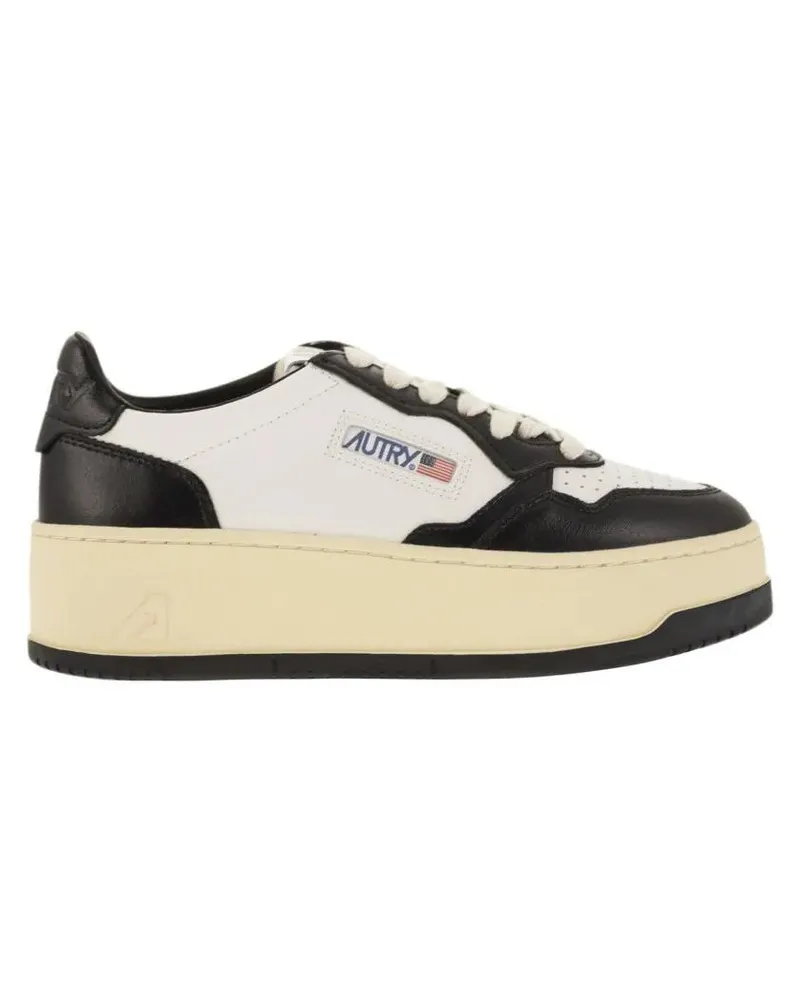AUTRY Low-Top Sneaker Medalist Platform - Leather Trainers bunt Bunt
