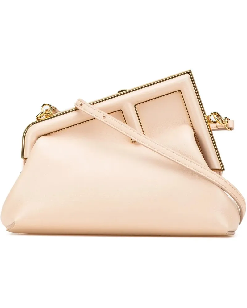 Fendi Hobo Bags 2010-2024 Small Nappa  First Crossbody braun Braun