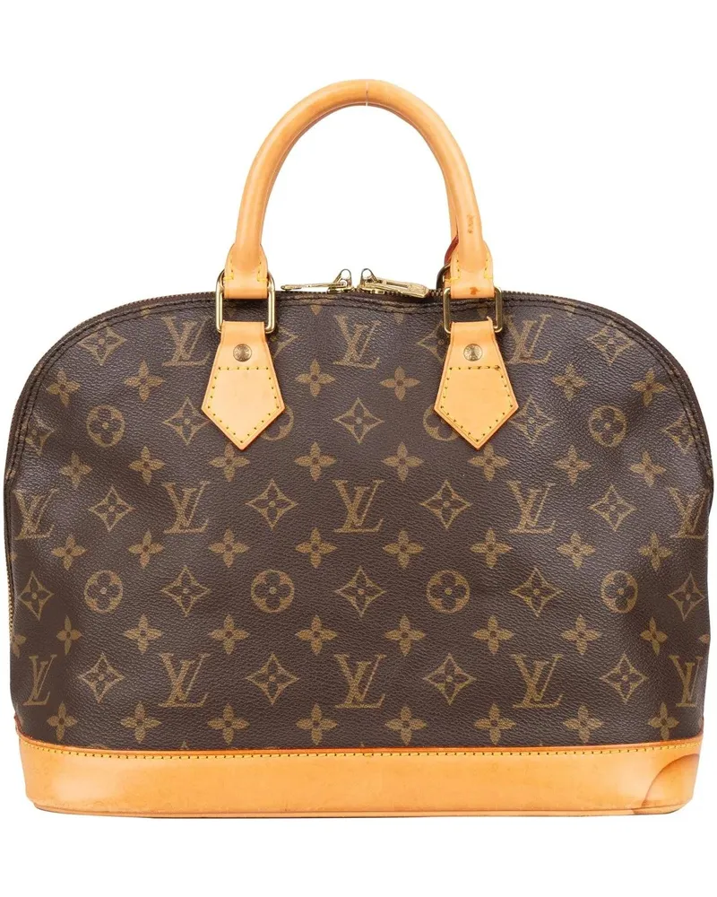 Louis Vuitton Crossbody Bags  Canvas Monogram Alma PM Handbag braun Braun