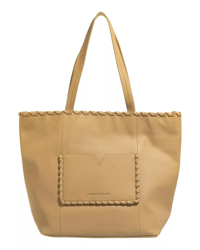 LES VISIONNAIRES Crossbody Bags Louve Lacing taupe Taupe