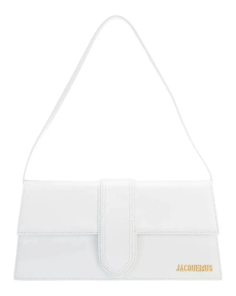 Jacquemus Hobo Bag Le Bambino Long Shoulder Bag Leather Weiß