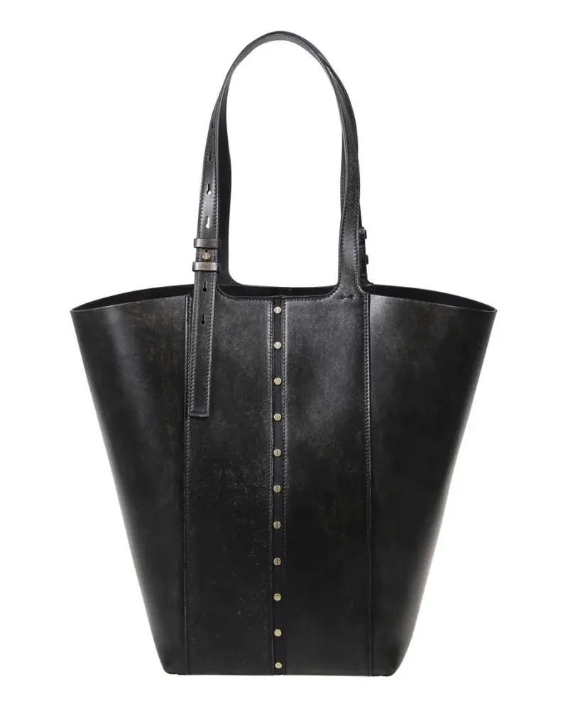Golden Goose Shopper & Totes Structured Vintage Tote Bag With Decorative Studs schwarz Schwarz
