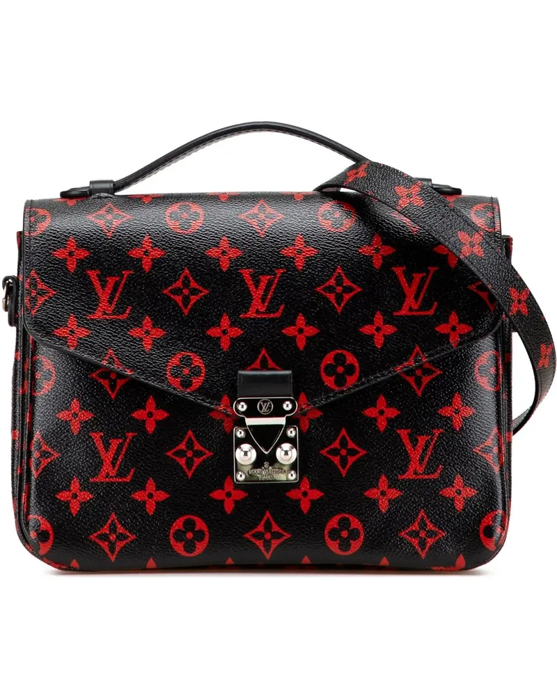 Louis Vuitton Hobo Bags Monogram Infrarouge Pochette Metis schwarz Schwarz
