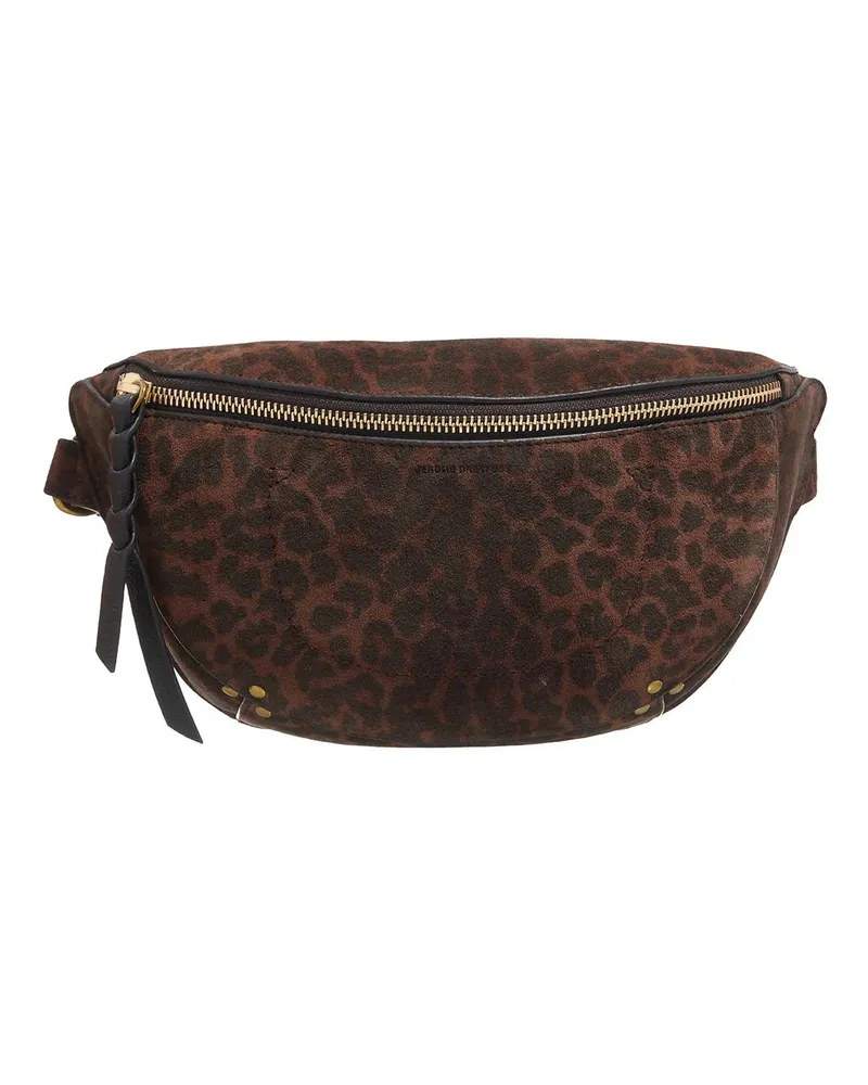 Jérôme Dreyfuss Bauchtaschen Lino Banane leopardenmuster Leopardfarben