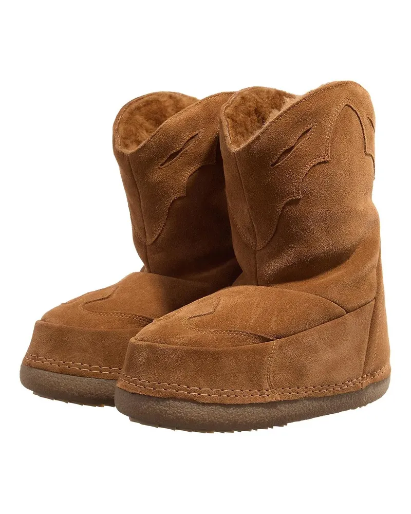 INUIKII Stiefel & Boots Cowboy Embroidery braun Braun