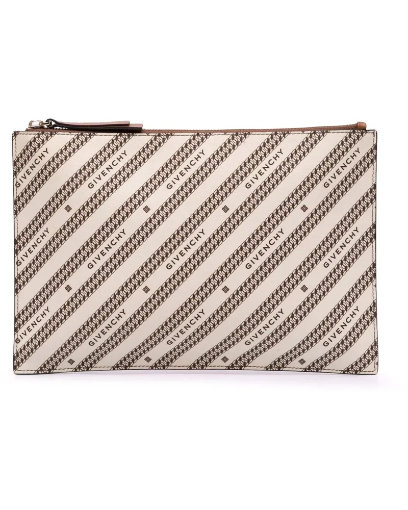 Givenchy Clutches 2000-2025 Canvas Logo Clutch braun Braun