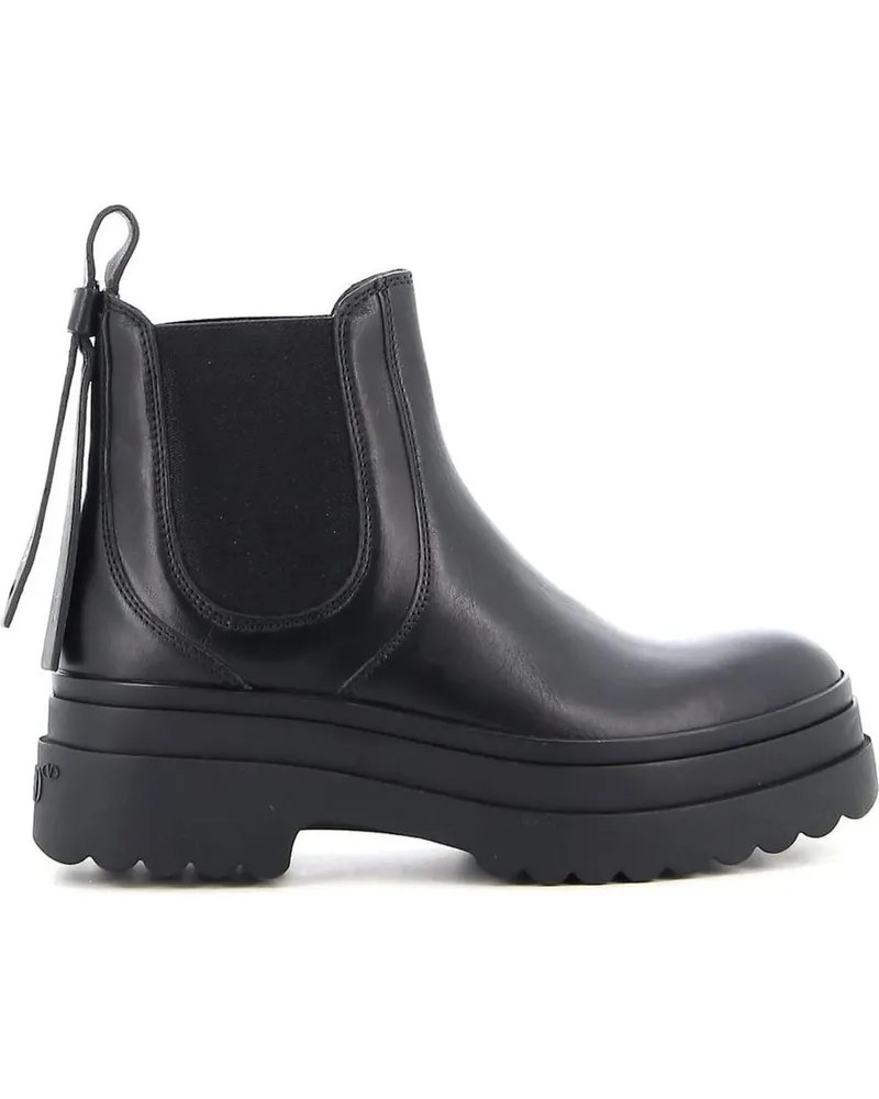 RED Valentino Stiefel Platform Ankle Boots schwarz Schwarz