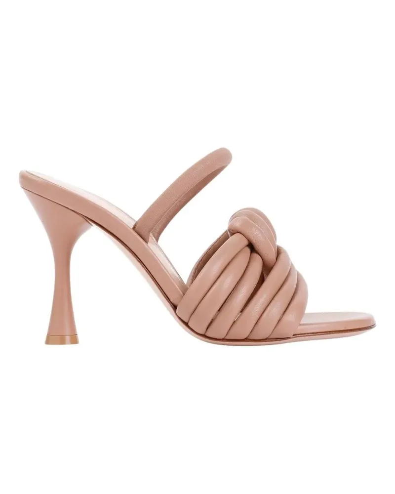 Gianvito Rossi Sandalen Praline Brown Nappa Leather Sandal braun Braun