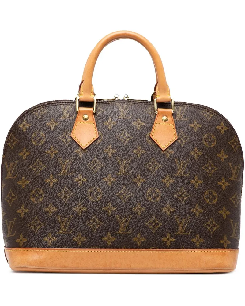 Louis Vuitton Crossbody Bags Monogram Alma PM braun Braun