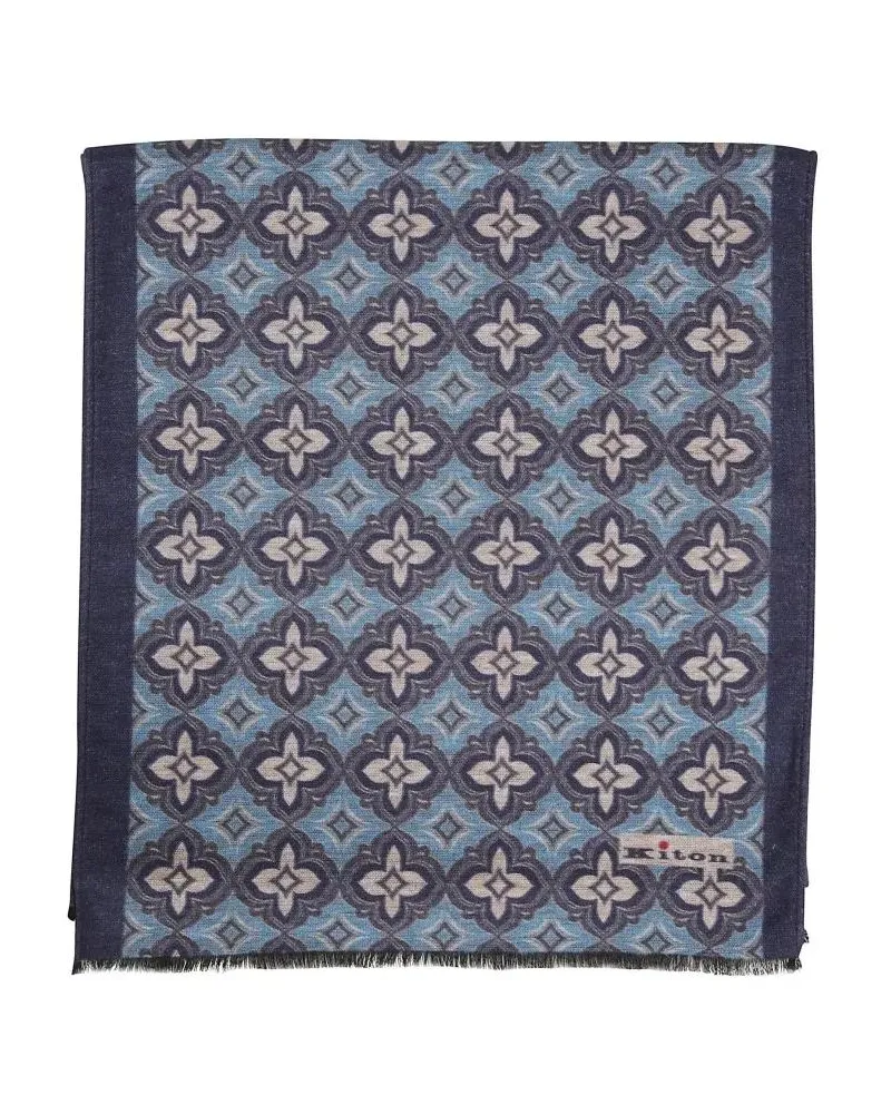 Kiton Tücher & Schals Abstract Geometric Cashmere Scarf bunt Bunt