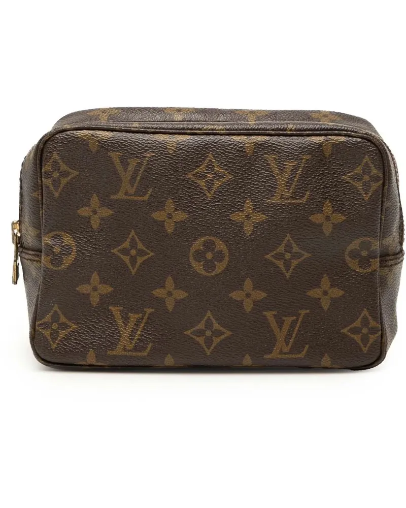 Louis Vuitton Clutches Monogram Trousse Toilette 18 braun Braun