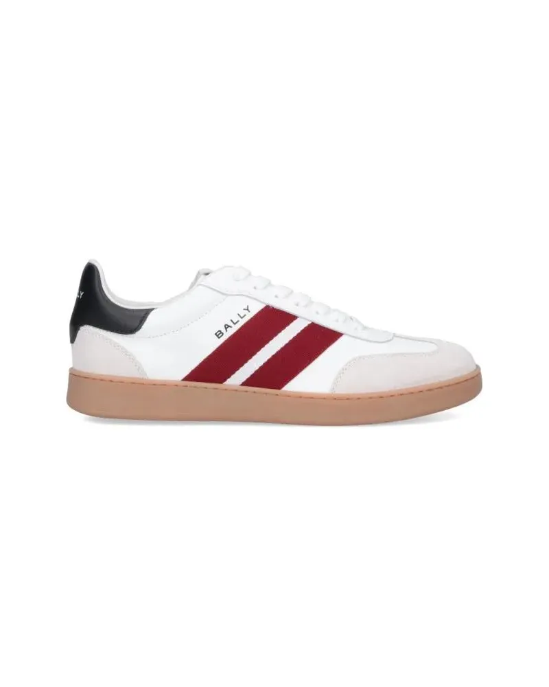 Bally Low-Top Sneaker "Retro Crest" Sneakers – White weiß Weiß
