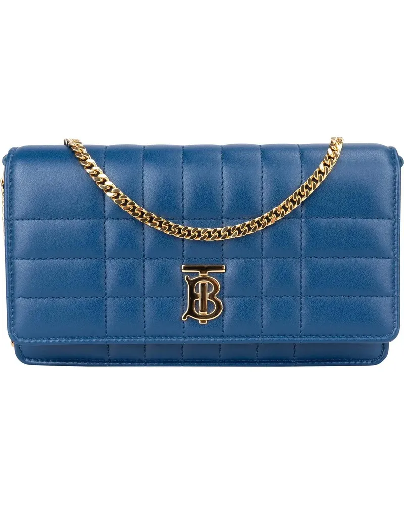 Burberry Crossbody Bags  Blue Quilted Leather Lola Crossbody Bag blau Blau