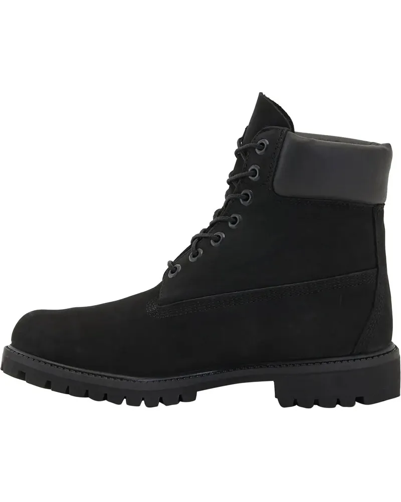Timberland Stiefel Stivale Stringato Waterproof Premium 6-Inch Nero schwarz Schwarz