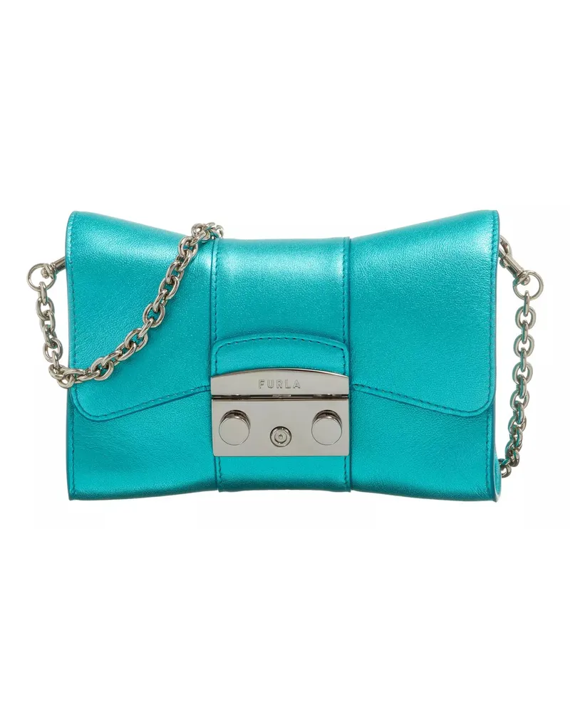 Furla Crossbody Bags Metropolis Mini Crossbody Remix Blau