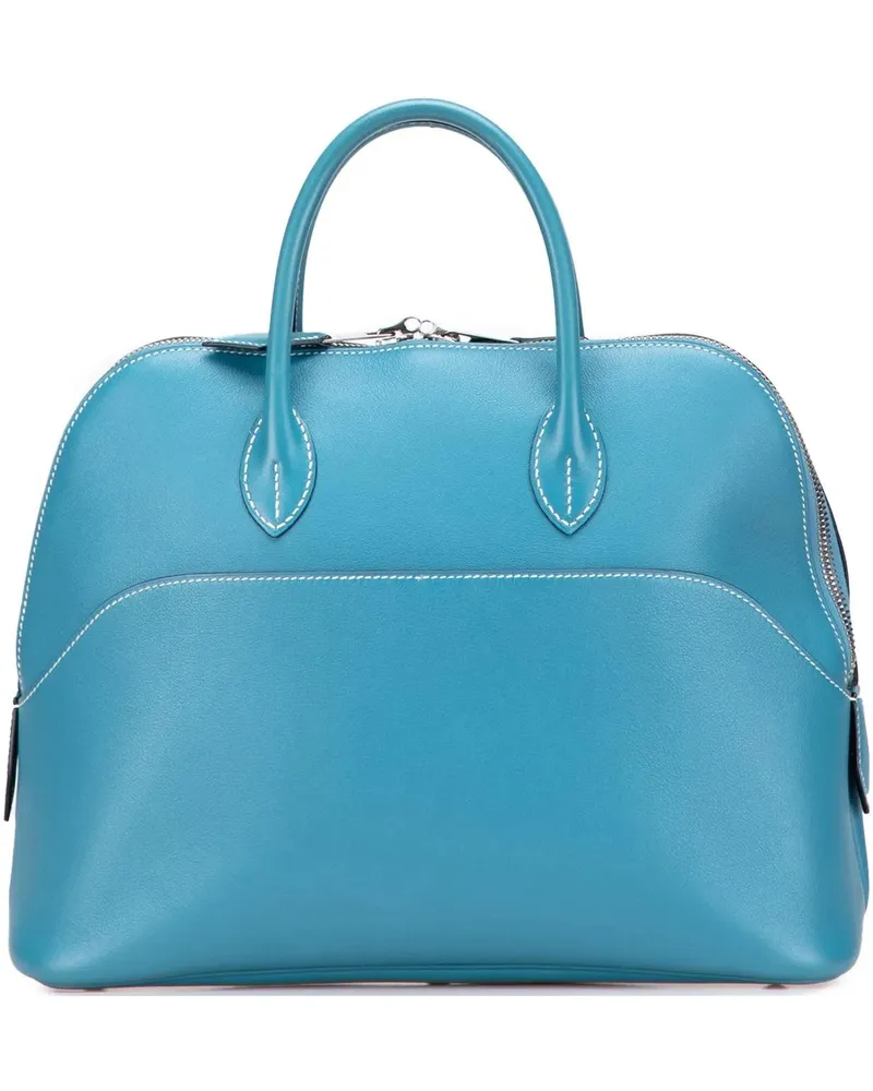 Hermès Crossbody Bags Swift Bolide 1923 30 blau Blau