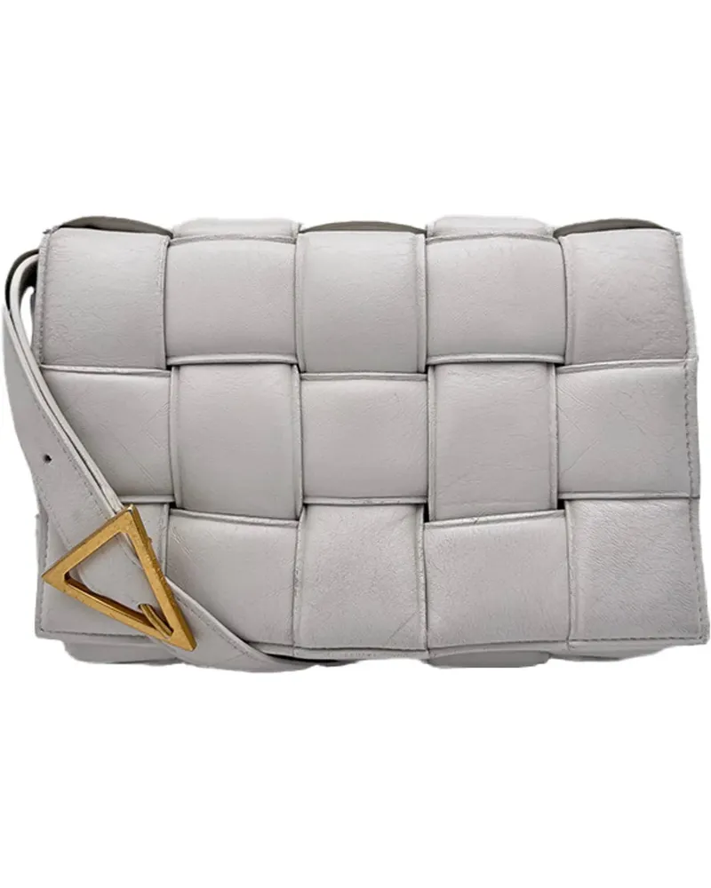 Bottega Veneta Hobo Bags  Padded Cassette - Off-White weiß Weiß