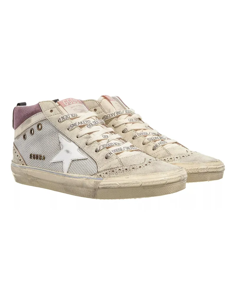 Golden Goose Sneaker Mid Star Net beige Beige