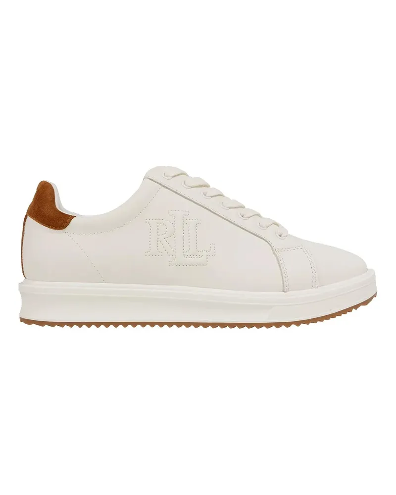 Ralph Lauren Low-Top Sneaker Ainsley-Sneakers-Low Top Lace weiß Weiß