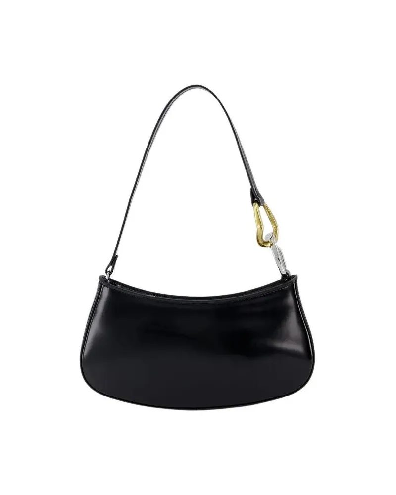 STAUD Hobo Bags Ollie Hobo Bag - Black - Leather schwarz Schwarz