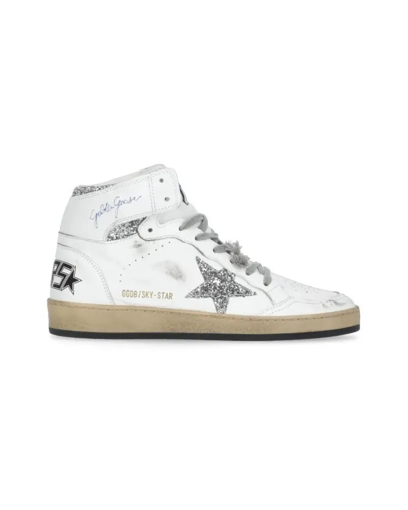Golden Goose Low-Top Sneaker Sky Star Sneakers weiß Weiß