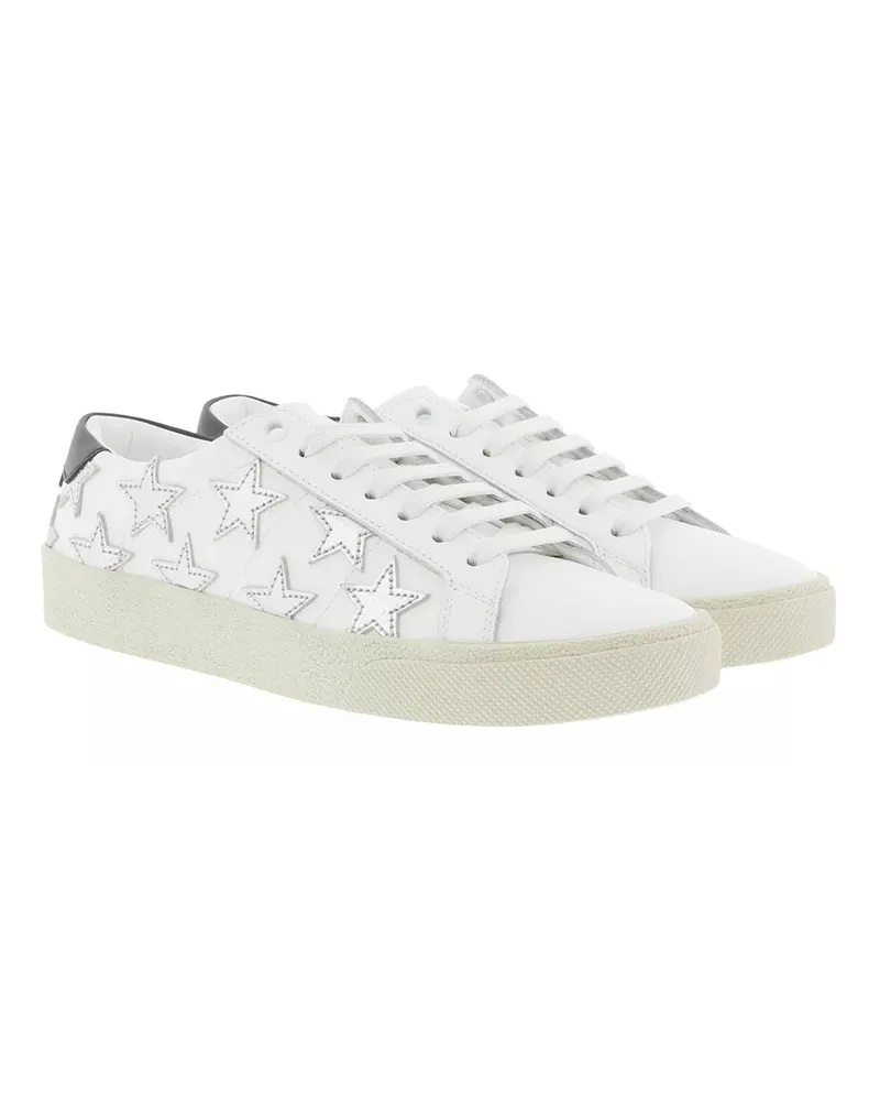 Saint Laurent Sneaker Star Sneakers Leather weiß Weiß