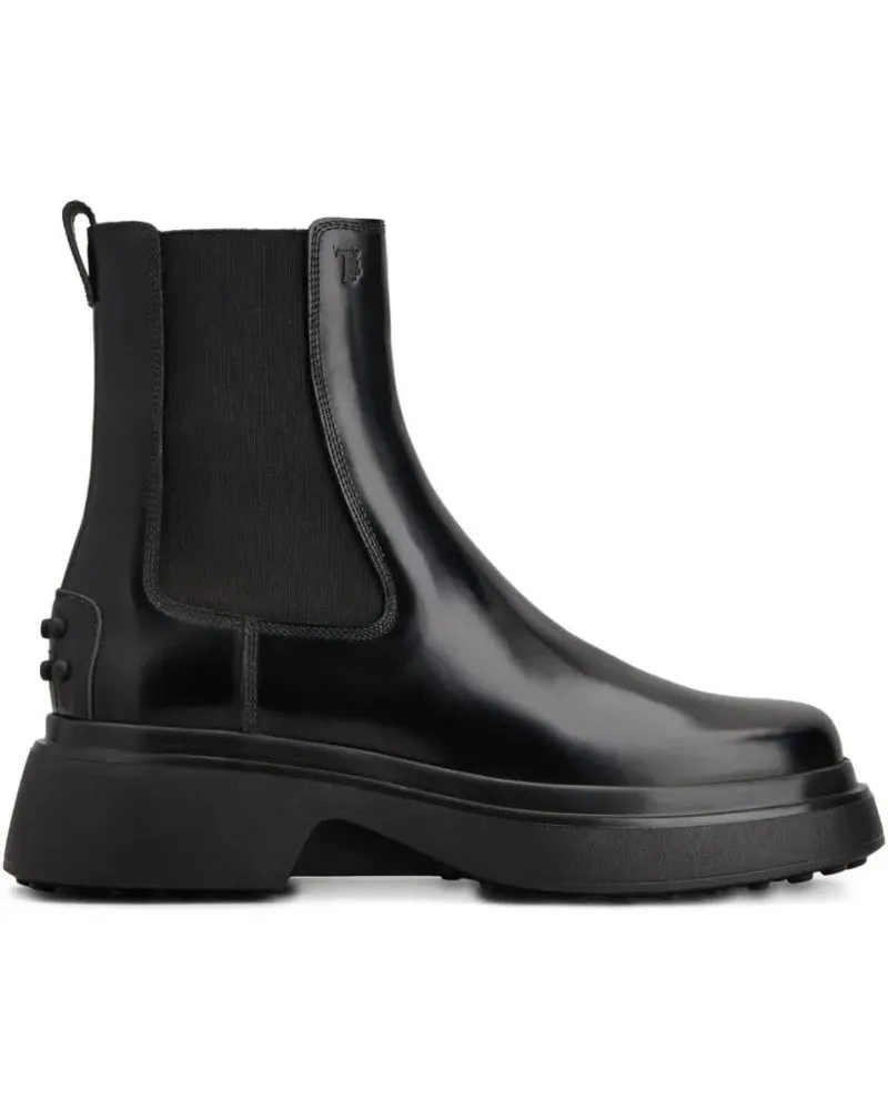 TOD'S Stiefel Boots Black schwarz Schwarz
