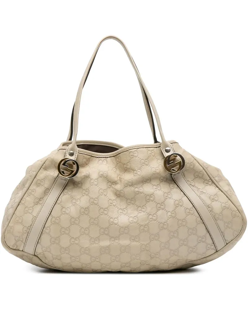 Gucci Hobo Bags ssima Twins Shoulder Bag weiß Weiß