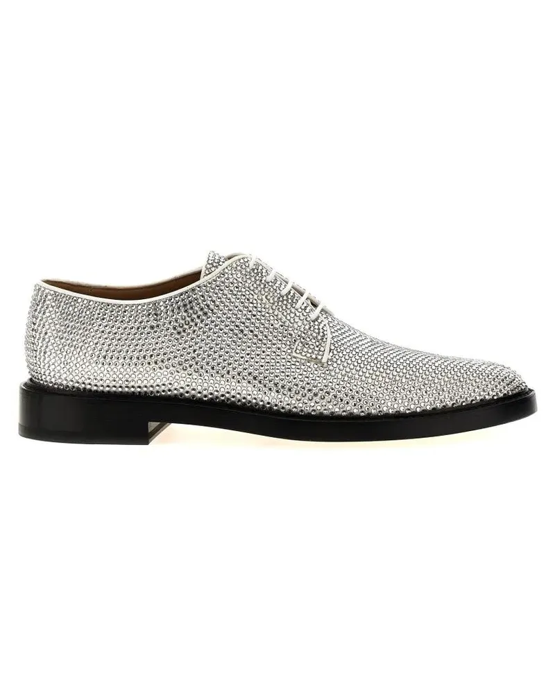 Maison Margiela Tabi' Lace Up Shoes grau Grau