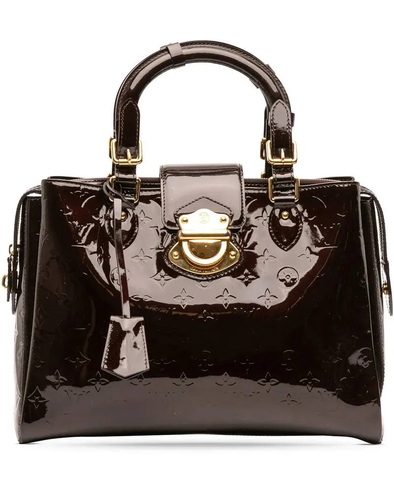 Louis Vuitton Crossbody Bags Monogram Vernis Melrose Avenue orange Orange
