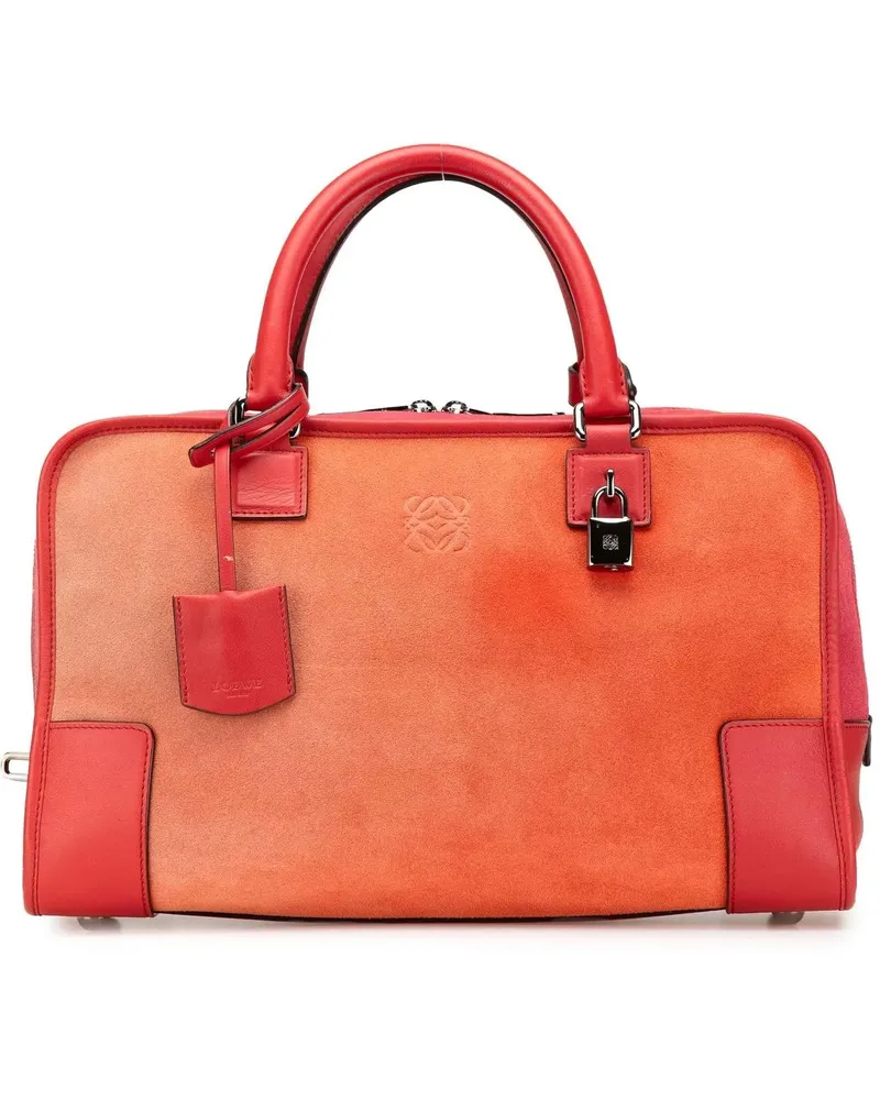 Loewe Crossbody Bags Suede Amazona 36 orange Orange